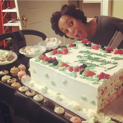 Celebrity Instagrams Of The Week: Fun, Birthday Cake, And Heels At The Gym